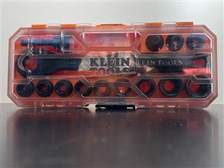 KLEIN KNECT 3/8 IN. DRIVE IMPACT PASS THROUGH SOCKET SET W/ MODBOX CASE (65400)